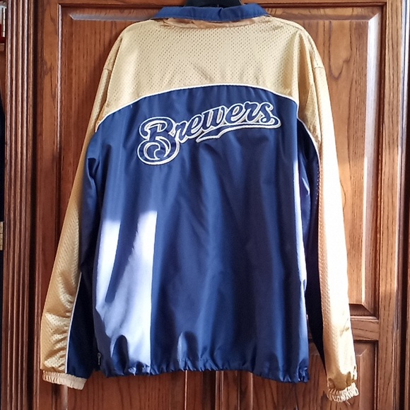 Mens large Milwaukee Brewers pull over - Picture 5 of 7